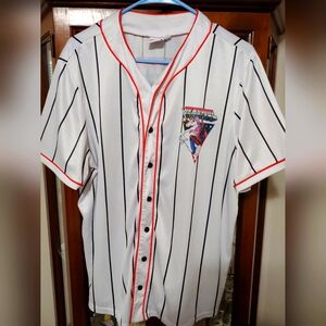 Marvel Deadpool on Unicorn Baseball Jersey